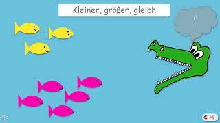 Kleiner, größer, gleich - Teil 1 - Klasse 1