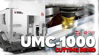 Haas UMC 1000 Cutting Demo - Haas Automation