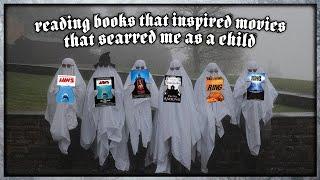 Reading Books That Inspired Movies That Scarred Me As a Child  ft. Halloween With Friends