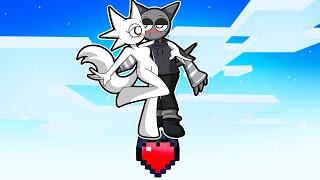 GREY & WENDA KISS on ONE HEART in Minecraft! (Incredibox)