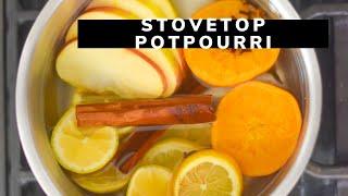 How to Make Stovetop Potpourri for Fall