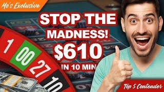 JACKPOT SPLITS - TOP ROULETTE STRATEGY MAKES $610 BY WINNING MULTIPLE JACKPOTS - Bet With MO