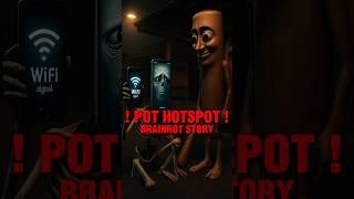 Hotspot: The Skeleton Who Just Wanted Wi-Fi! #fyp  #shorts  #tungtungtungsahur  #viralvideo #funny