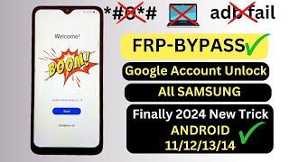 Finally100% Working Method All Samsung FRP Bypass Unlock | No Pc | Android 11/12/13/14 FRP Bypass