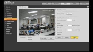 IVS Face Detect Setup 2