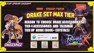 [ROX] F2P DRAKE ACCESSORIES MAX TIER 600K+ CRYSTALS, EASY GUIDE | OWIISHII ⬆️️