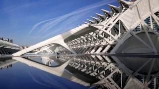 City of Arts and Sciences In Valencia in 4k