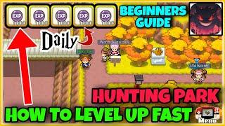 Hunting Park | How to level up fast | Begineers Guide | Tips & Tricks #rhodegamer #huntingpark