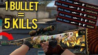 INSANE 1 BULLET AWP ACE! SCOUT 1 VS 3 CLUTCH! DAILY DOSE OF CS:GO #24