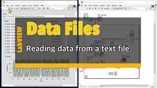 LabVIEW (Data files) #EP6 Reading data from a text file