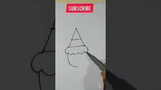 A letter se Joker Ka Drawing Banaye | Joker Drawing Easy #drawing #draw #shorts