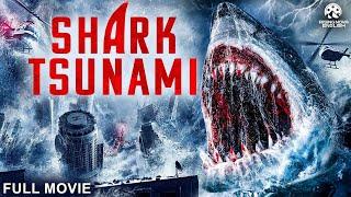 SHARK TSUNAMI - Full Hollywood Action Movie | English Movie | Stephanie Lodge, Nicola | Free Movies