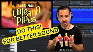 Use Spitfire Audio Labs Uilleann Pipes For Free - Tips