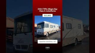 New Listings in All Tiffin RVs For Sale
