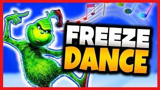 🟢 The Grinch Freeze Dance 🟢 Christmas Brain Break 🟢 Just Dance