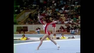 [HDp60] Natalia Shaposhnikova (URS) Floor Team Compulsories 1980 Moscow Olympic Games