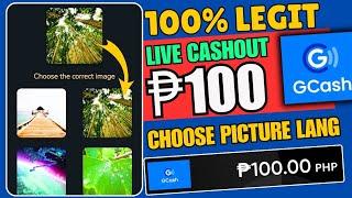 WOW!!LEGIT EARNING GCASH|₱100 RECEIVED||PUMILI LANG NG PICTURE#makemoneyonline#freegcashmoney