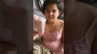 Bangun tidur dapet paket dari shopee langsung kita unboxing bareng mama by: angella vlog