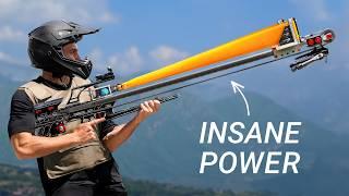 I Built a Slingshot that Smashes Walls