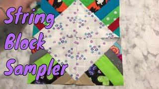 Using your string quilt blocks in a quilt