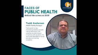 Faces of Public Health: Todd Anderson, Office of Licensure and Certification