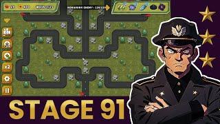 Turret Defense King - Stage 91 Playthrough