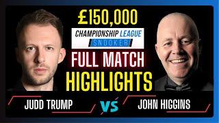 Judd Trump vs John Higgins | Final | Full Match Highlights | Championship League | #snooker2025