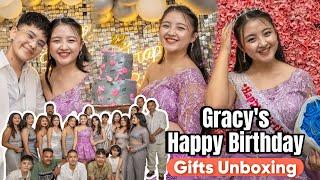 Gracy's Happy Birthday ~ GIFTS UNBOXING ~ Emotional Birthday ~ Xorem & Gracy