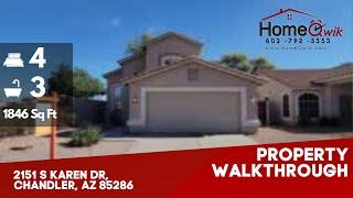 Chandler Homes for Sale 4BR/3BA by Chandler Property Management