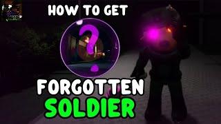 How to get "???" BADGE + FORGOTTEN SOLDIER SKIN in PROJECT PIGGY ROLEPLAY! - Roblox