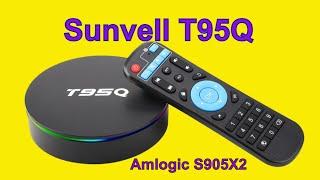 TV Box Sunvell T95Q / Амлогический S905X2 ARM Cortex A53 / Мали G31MP / 4 ГБ DDR4 / ТВ БОКС T95Q