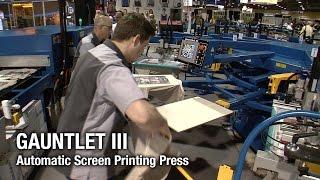 Gauntlet III - Automatic Textile Screen Printing Press - M&R Screen Printing