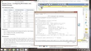 CCNA 2 Packet Tracer Activity 6.2.4.4 solution