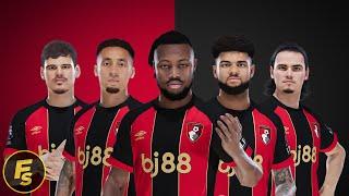 Bournemouth Facepack 2024/25 - PES 2021 & FL24