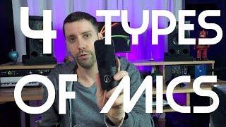 The 4 Types of Microphones Explained