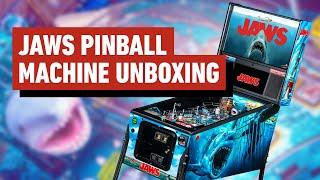 JAWS Pinball Unboxing: 7 Blood-soaked, Shark-y Features of a New, Great Machine