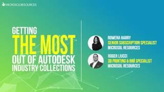 Getting the most out of Autodesk Industry Collections - Webinar January 10, 2017