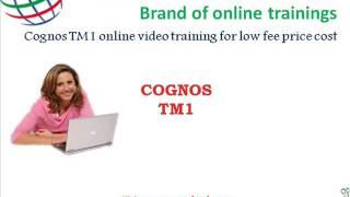 Cognos TM1 online video training for low fee price cost