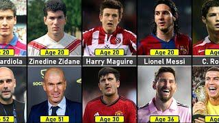 COMPARE OF FAMOUS FOOTBALLERS WHEN THEY WERE 20 YEARS OLD