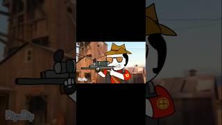 МЕНЯ СНАЙПНУЛИ В ПОЛЁТЕ! #айсарт #memes #animation #мем #teamfortress2 #tf2 #humor #прикол