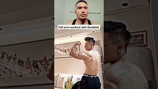 Full Arms Workout With Dumbbell  #fullarmsworkout #fitnesscorner #bicepsworkout #tricepsworkout