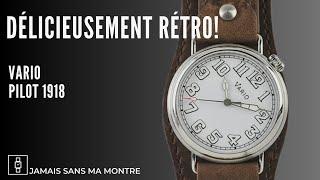 Vario 1918 Pilot. Délicieusement rétro!