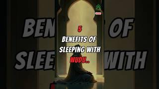 5 benefits of sleeping with wudu  #islam #muslim #shorts #islamicvideo #viral