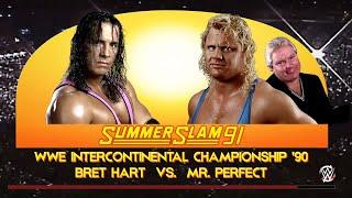 WWE 2K16: Bret Hart vs  Mr  Perfect