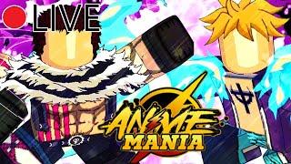 LIVE Anime Mania Gem and Gold Farming With Subs! Road to 100k Subs!