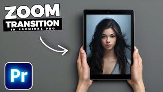 Zoom Through SCREEN TRANSITION In Premiere Pro