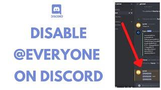 How to Disable @everyone on Discord | Turn Off @everyone Command