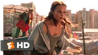 Tomb Raider (2018) - Fighting Thieves Scene (1/10) | Movieclips