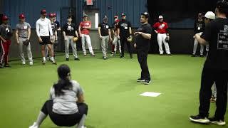 Foundations Catching Camp with Michael McKenry