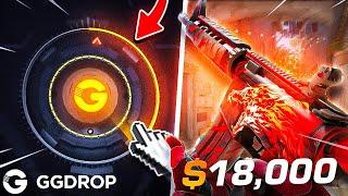 THE BEST GGDROP UPGRADE SESSION!? (GGDrop Promo Code 2024)